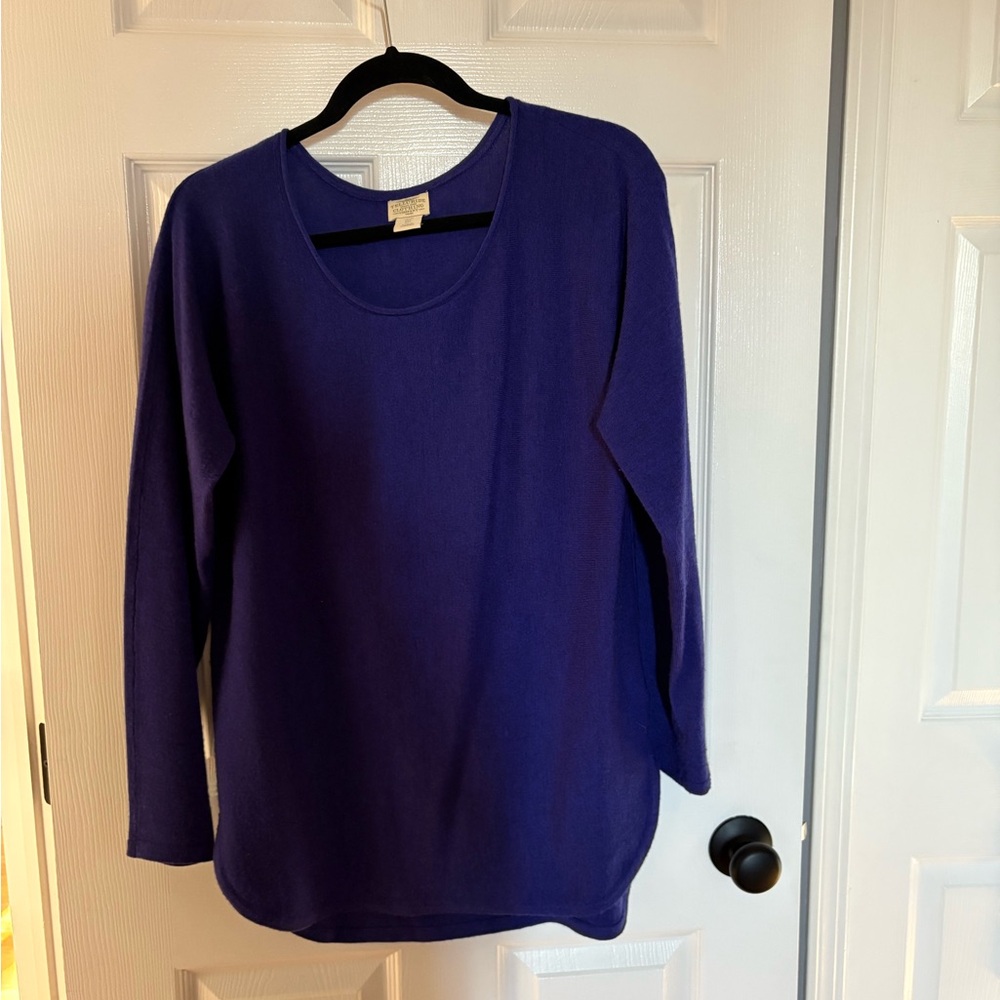 Women's Purple Long Sleeve Top